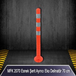 MFK 2070 ESNEK ŞERİT AYIRICI DELİNATÖR 700 mm