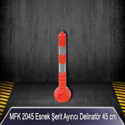 MFK 2045 ESNEK ŞERİT AYIRICI DELİNATÖR 450 mm