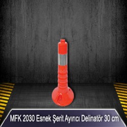 MFK 2030 ESNEK ŞERİT AYIRICI DELİNATÖR 300 mm